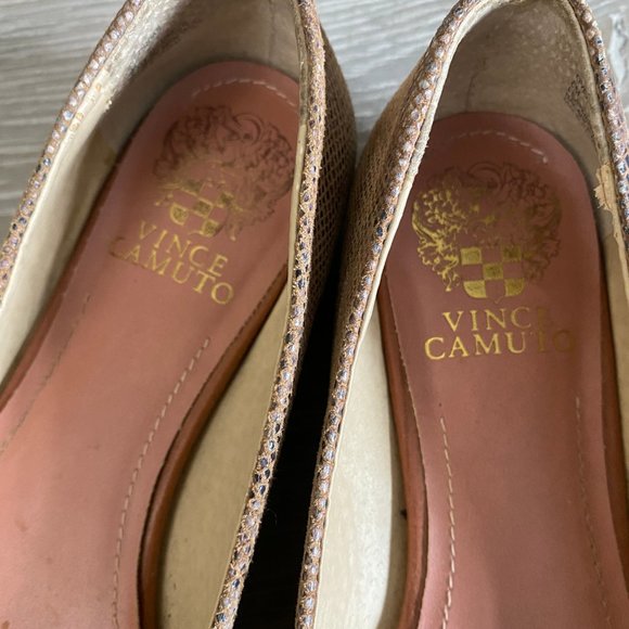 Vince Camuto Leather Flats, Size 6 - Picture 3 of 3